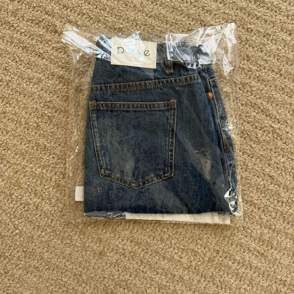 PARKE - Denim Mini Skirt